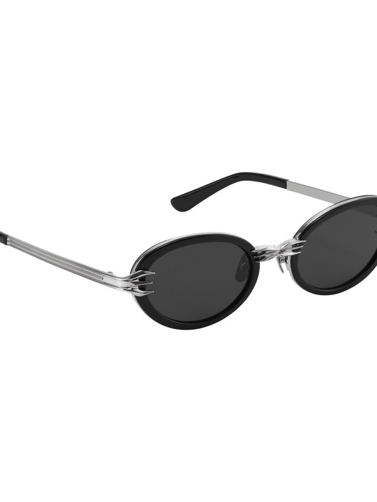 Blackhead Metal Retro Round Frame Sunglasses